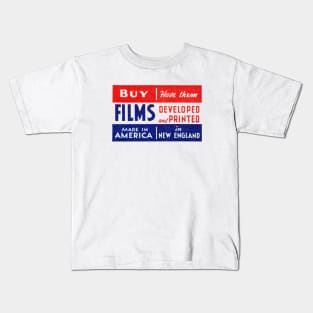 1950s Buy American Made Film Kids T-Shirt